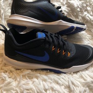 Nike Legend Trainer Black Blue Orange & White Athletic Running Size Men’s 8.5